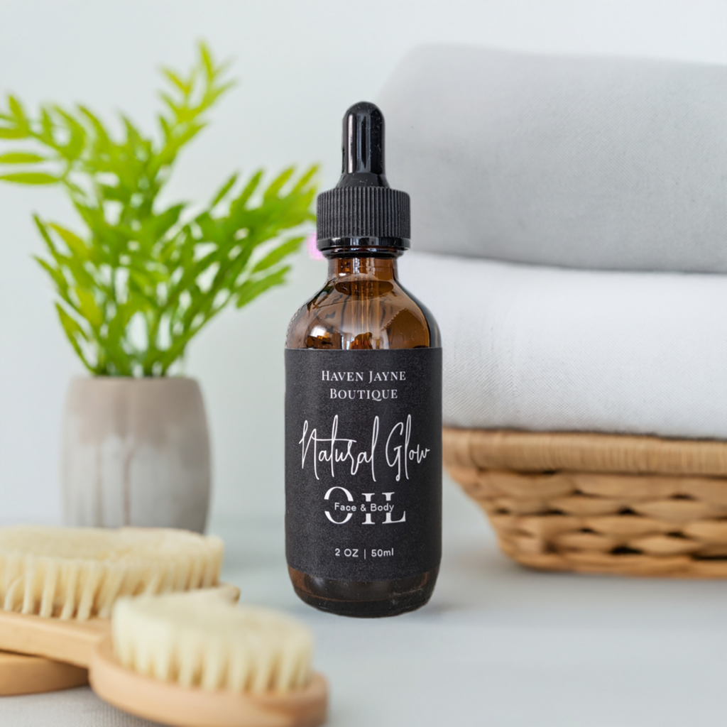 Natural Glow: Face & Body Oil (2oz)