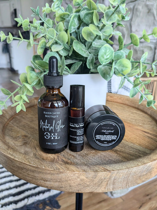 Bundle Deal: Natural Glow, Antioxidant Balm & Under Eye Glow