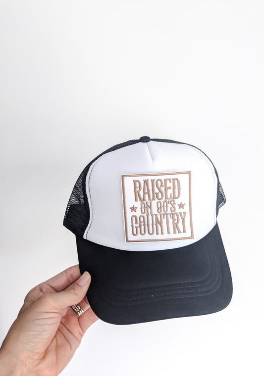 Raised on 90s Country Trucker Hat