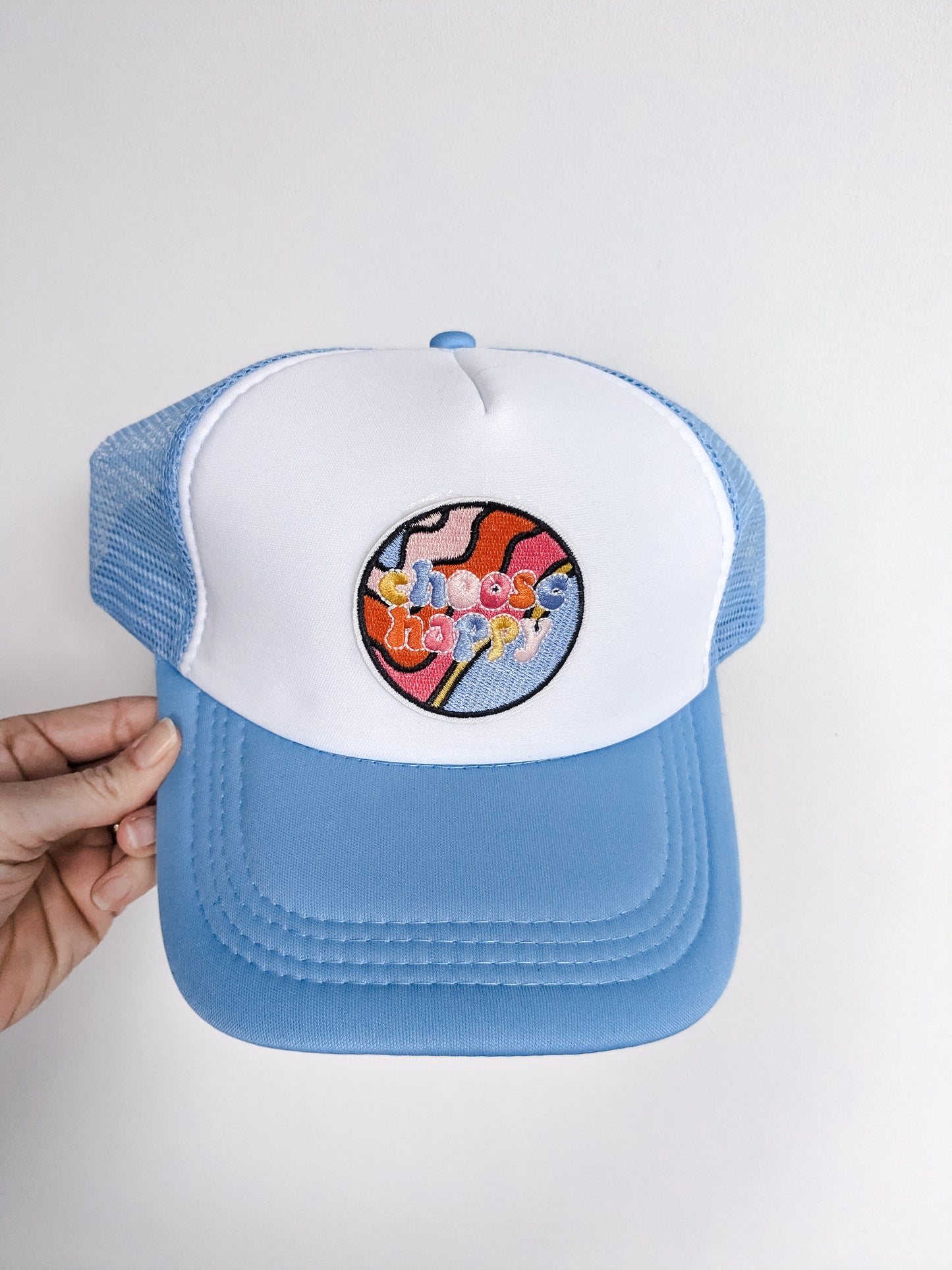 Trucker Hat: Choose Happy
