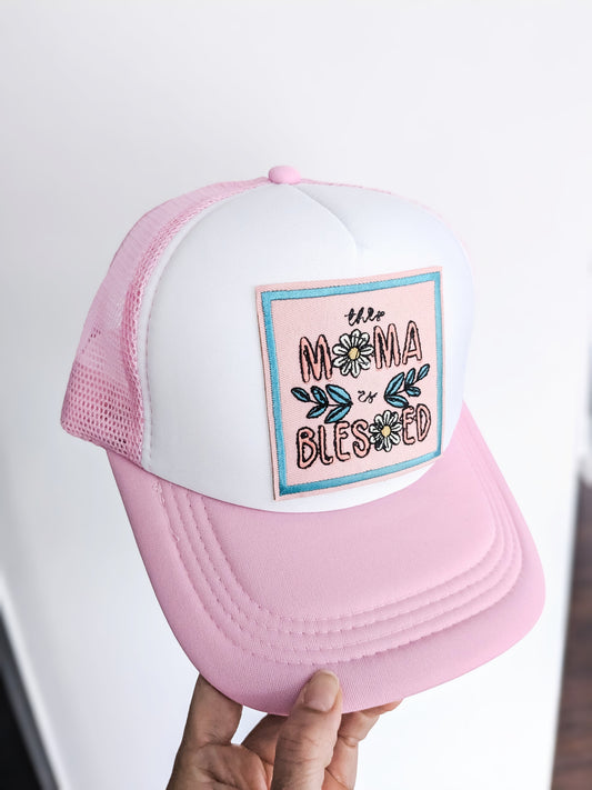 This Mama is Blessed Trucker Hat